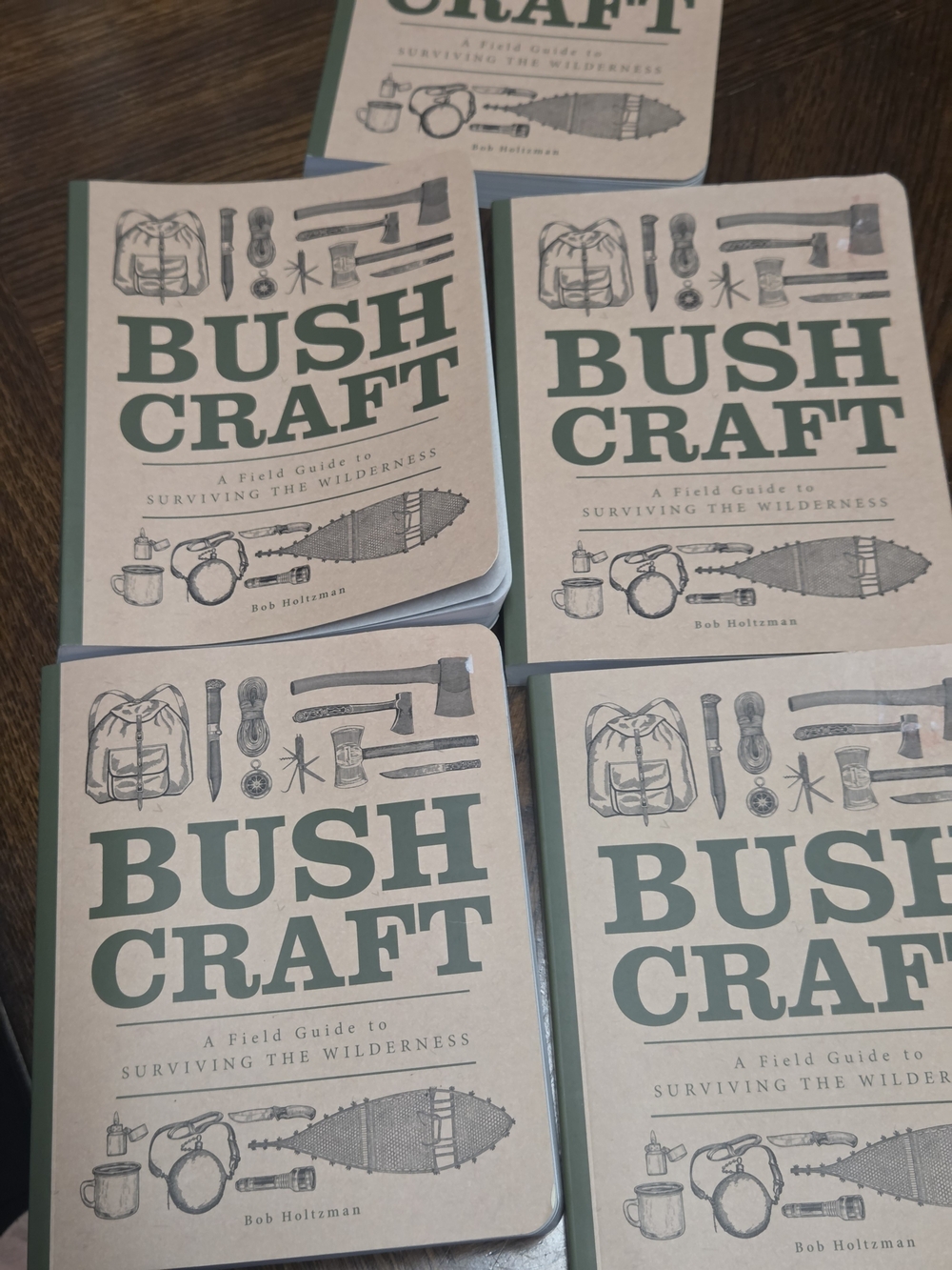 Wilderness Survival Bushcraft Field Guide Paperback – Green Cover
